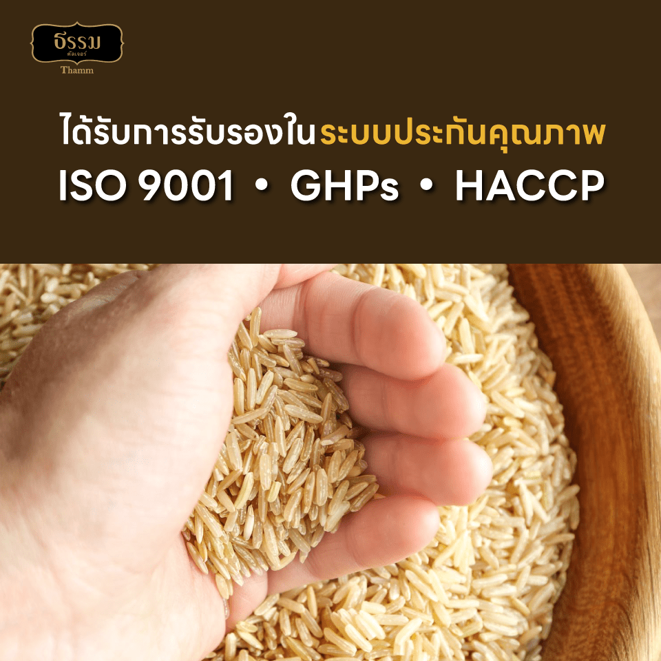 ธรรม ข้าวกล้องหอมใหม่ต้นฤดู คุณภาพคัดพิเศษ 100% ขนาด 5 กก. แพ็ค 4 ถุง